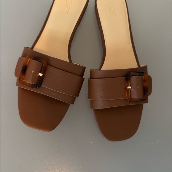 LOFT Brown H-Style Sandals - Picture 3 of 6